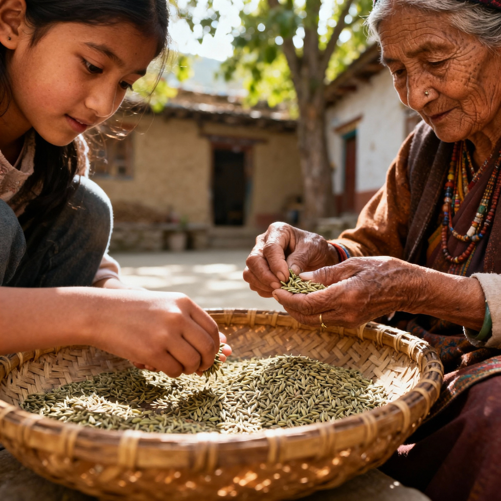 Himalayan Ajwain – Aromatic Carom Seeds from Uttarakhand