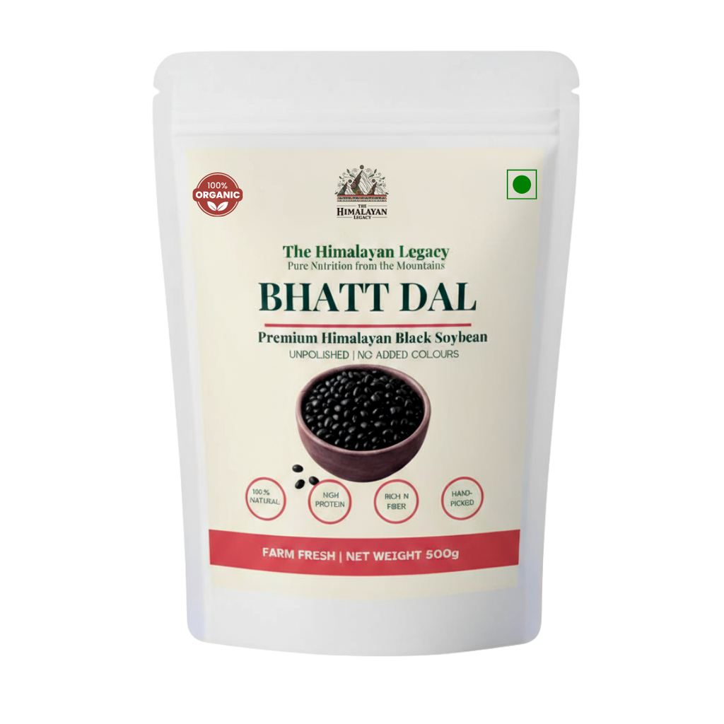 Bhatt Dal – Himalayan Black Soybean (100% Natural & Protein-Rich)