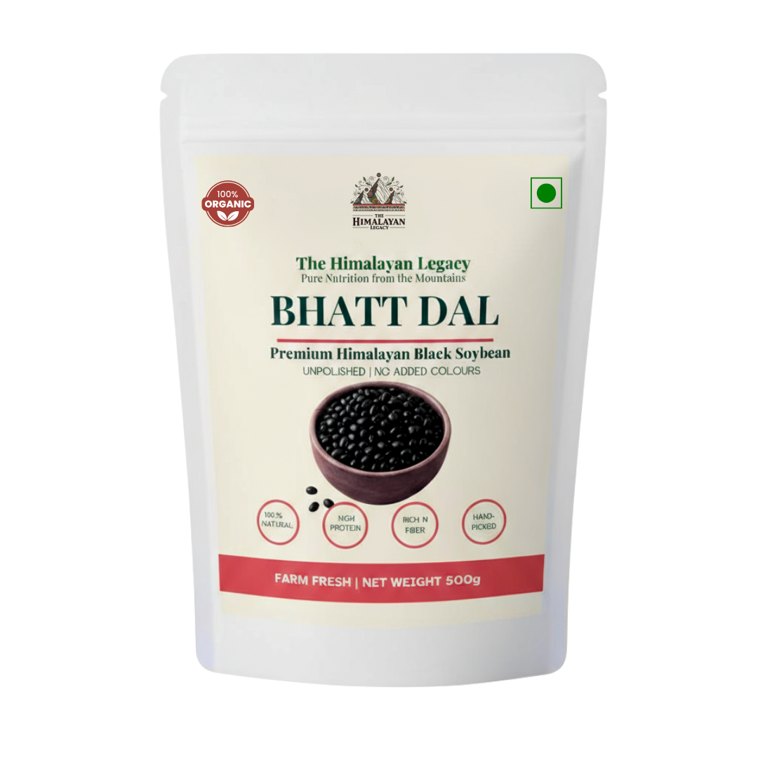 Bhatt Dal – Himalayan Black Soybean (100% Natural & Protein-Rich)