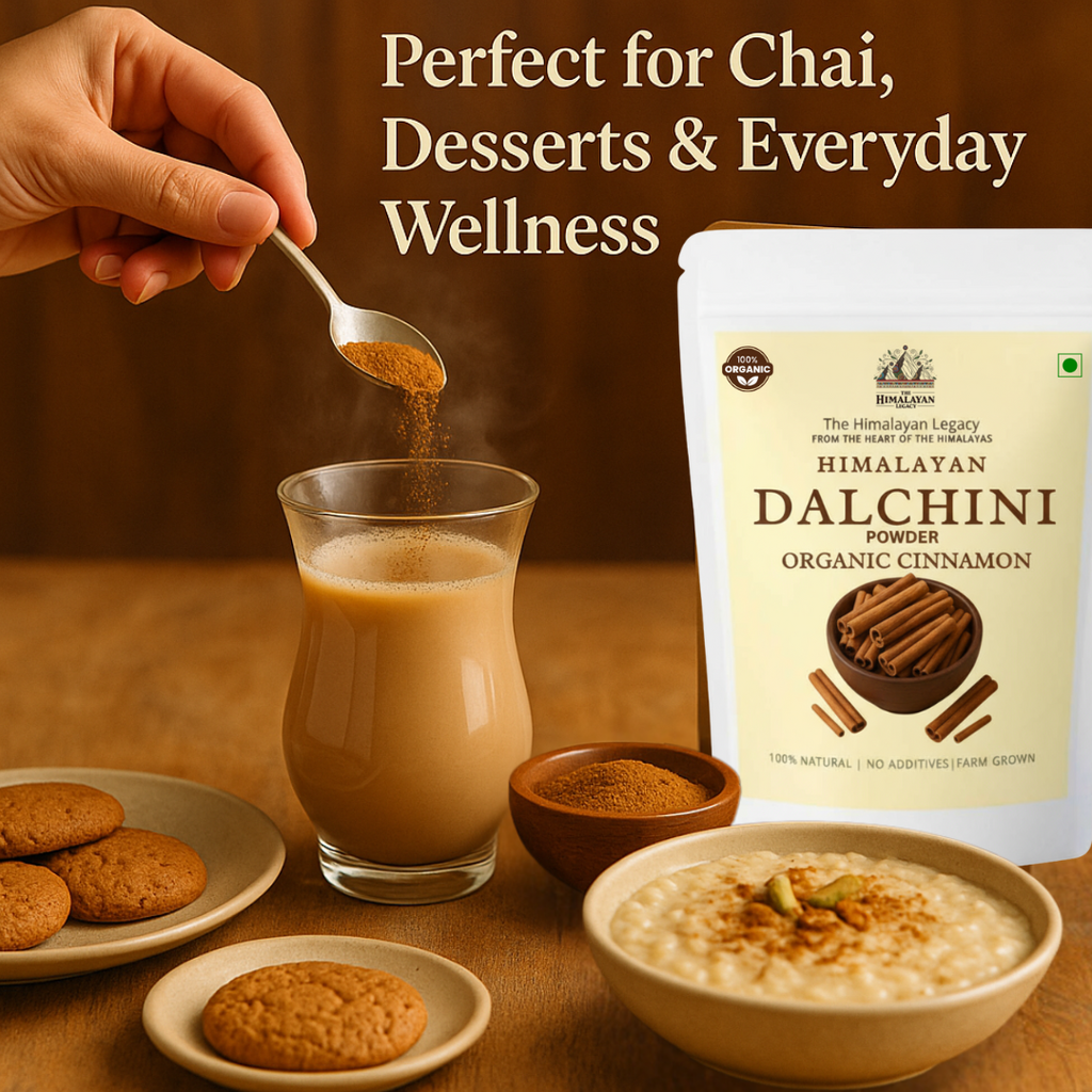 Himalayan Dalchini Powder – Aromatic Ground Cinnamon from Mountain Forests