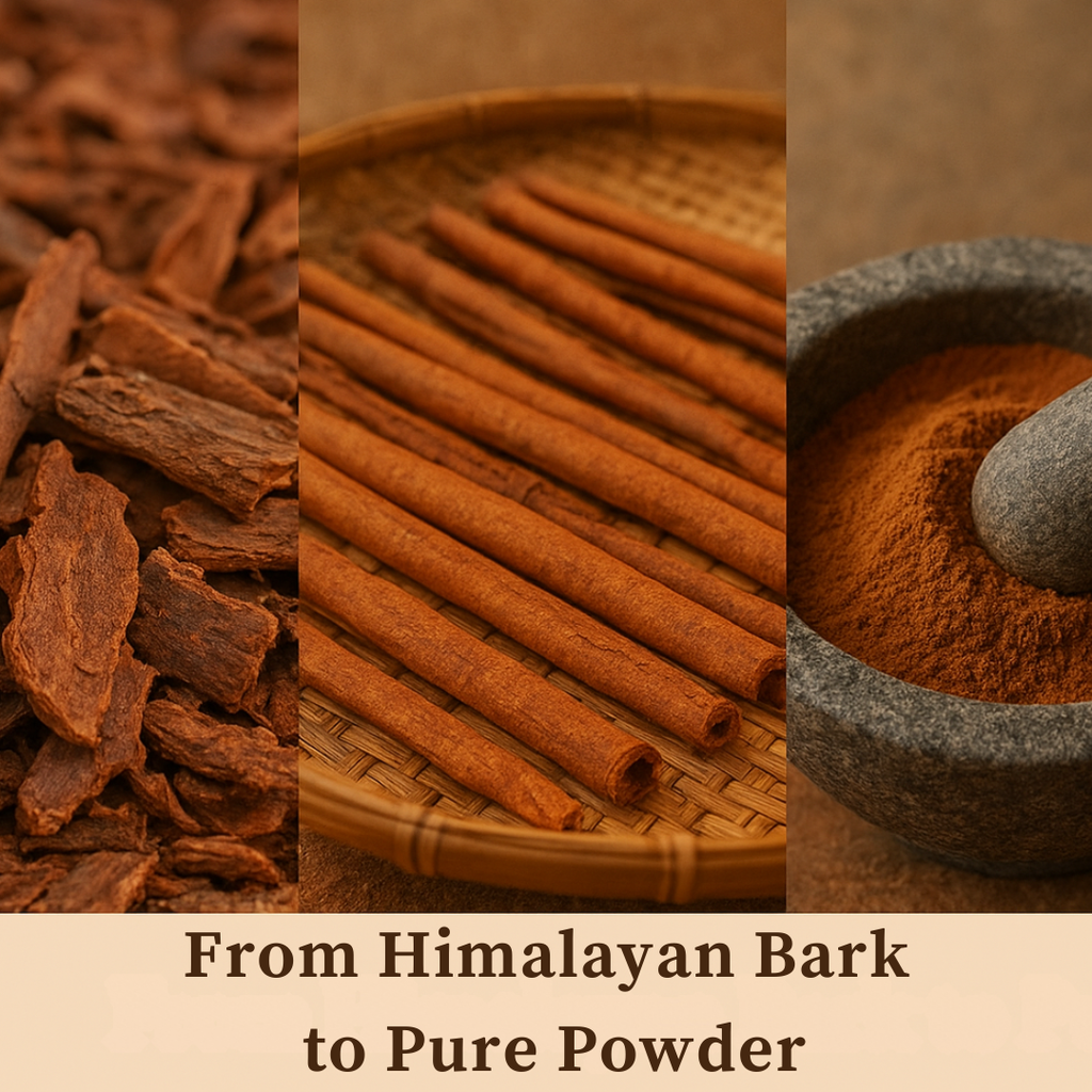 Himalayan Dalchini Powder – Aromatic Ground Cinnamon from Mountain Forests