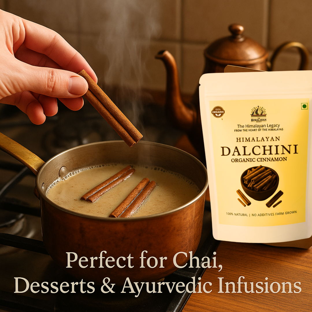 Himalayan Dalchini Sticks – Whole Cinnamon from Mountain Forests