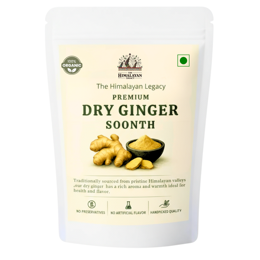Himalayan Dry Ginger (Sabut Saunth) – Naturally Sun-Dried & Aromatic