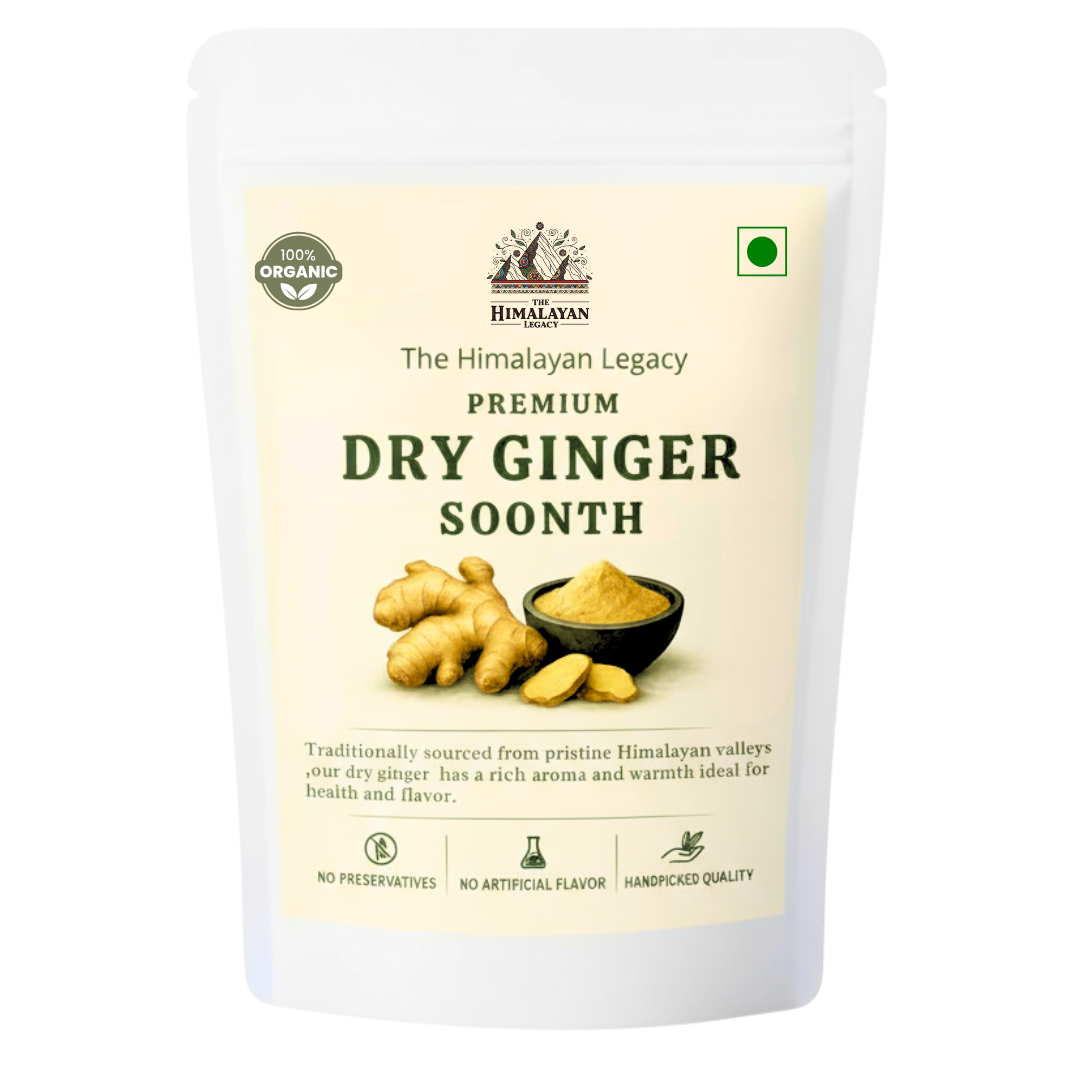 Himalayan Dry Ginger (Sabut Saunth) – Naturally Sun-Dried & Aromatic