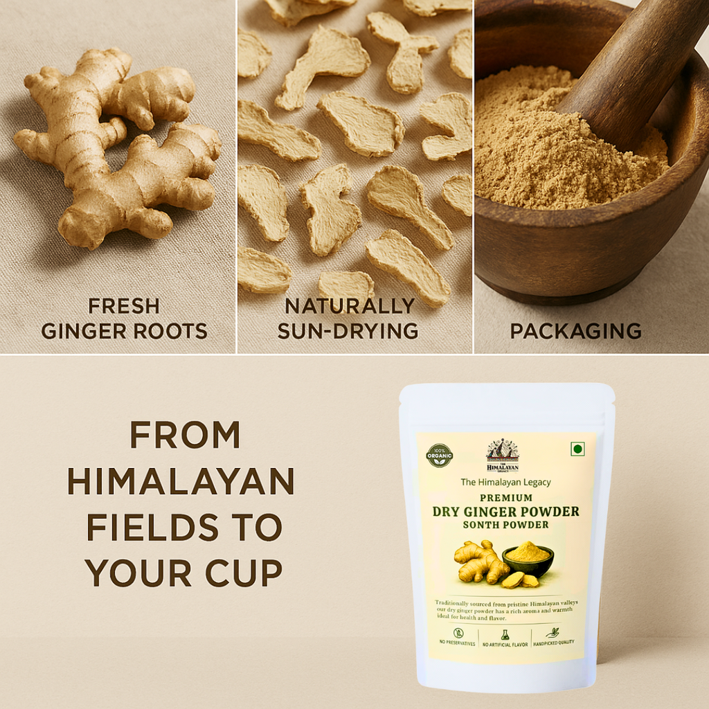 Himalayan Saunth Powder | Pure Dry Ginger Powder from Himalayas