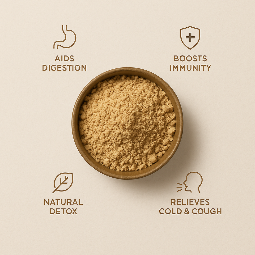 Himalayan Saunth Powder | Pure Dry Ginger Powder from Himalayas