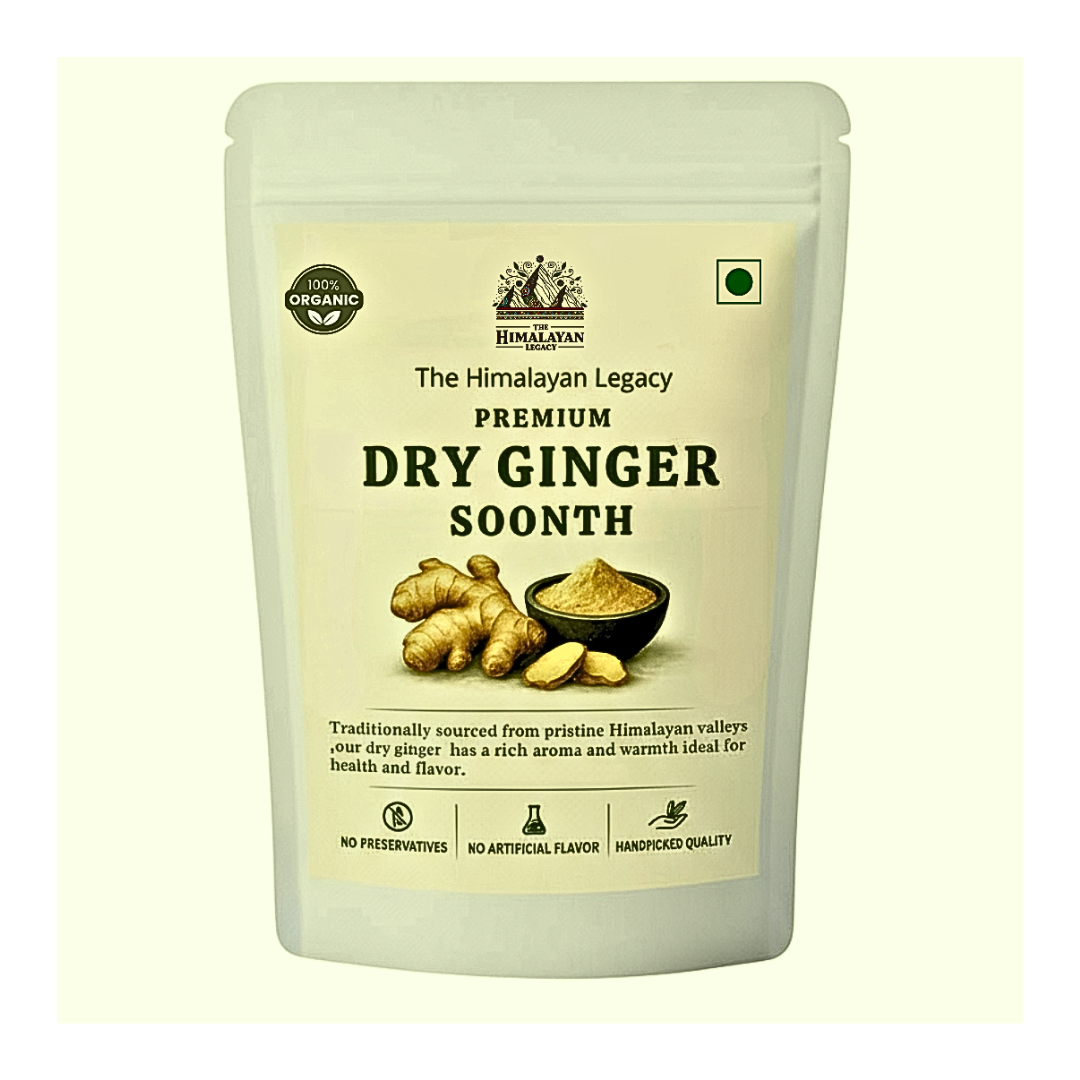 Himalayan Dry Ginger (Sabut Saunth) – Naturally Sun-Dried & Aromatic