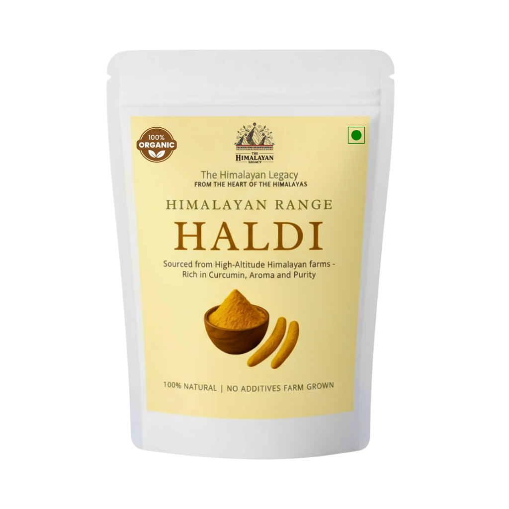 Himalayan Turmeric Powder – Mountain-Grown, Organic & Golden Purity