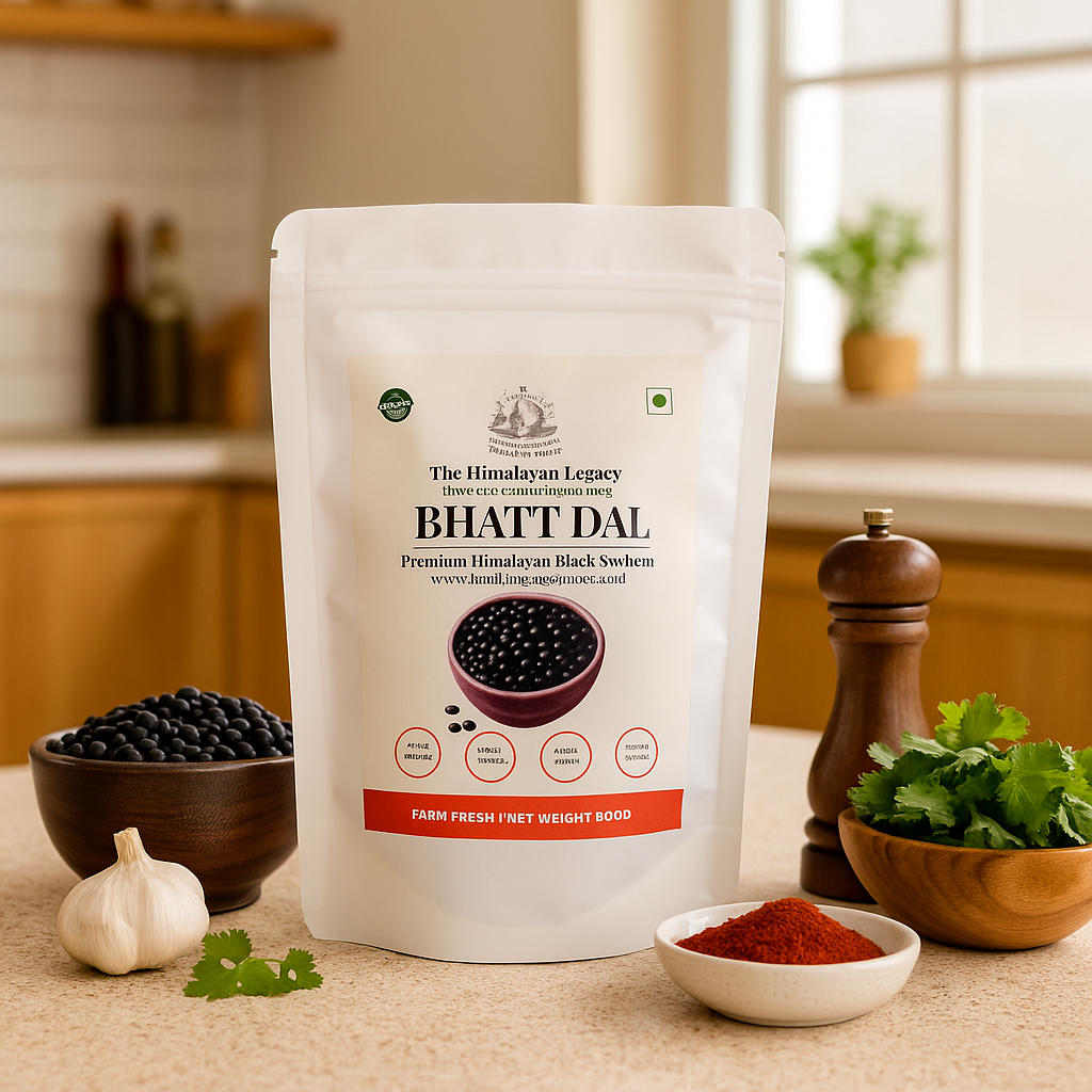 Bhatt Dal – Himalayan Black Soybean (100% Natural & Protein-Rich)