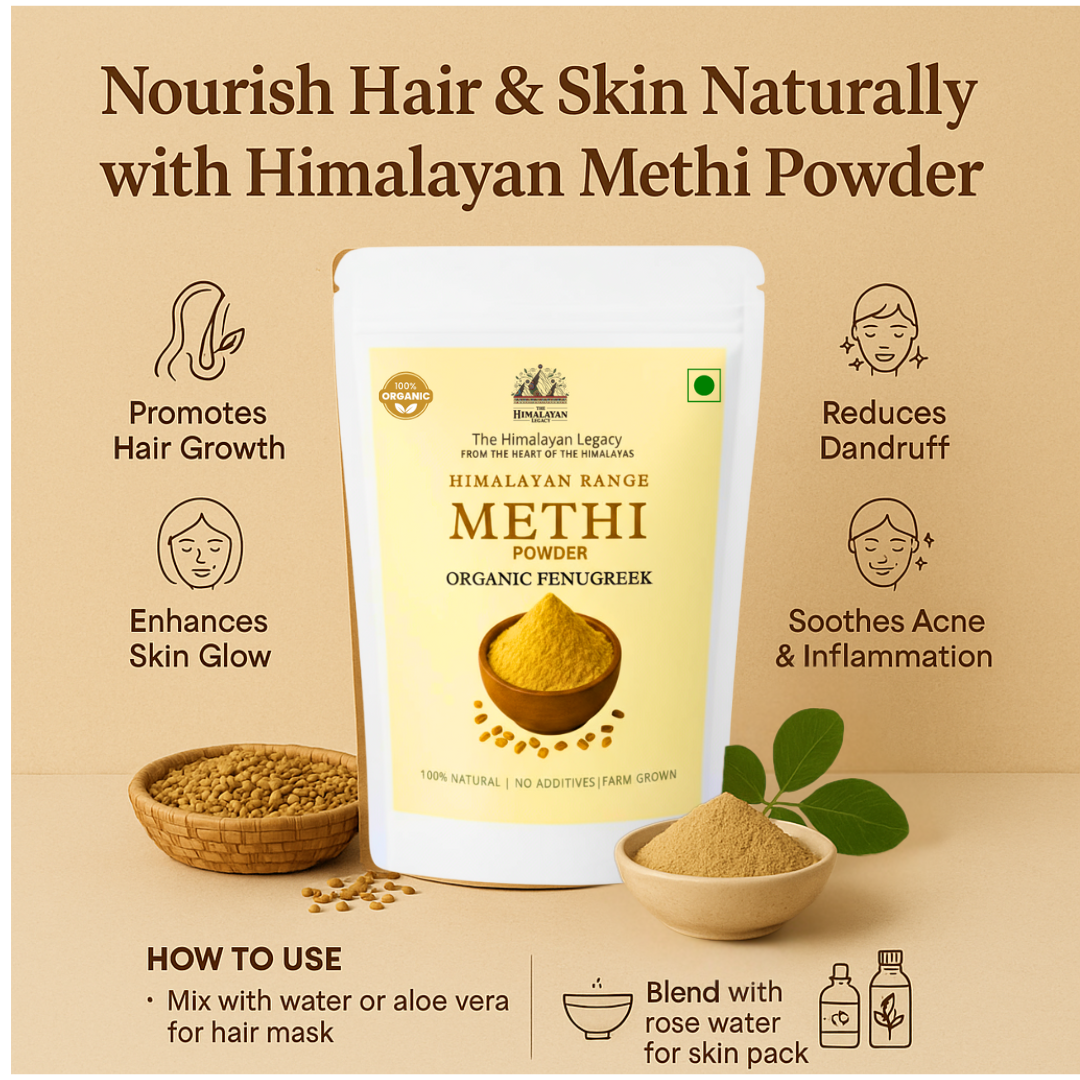 Himalayan Methi Powder – Ground Fenugreek for Health & Flavor