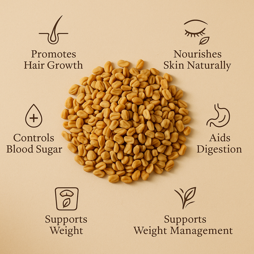 Himalayan Methi Seeds – Whole Fenugreek from Mountain Farms