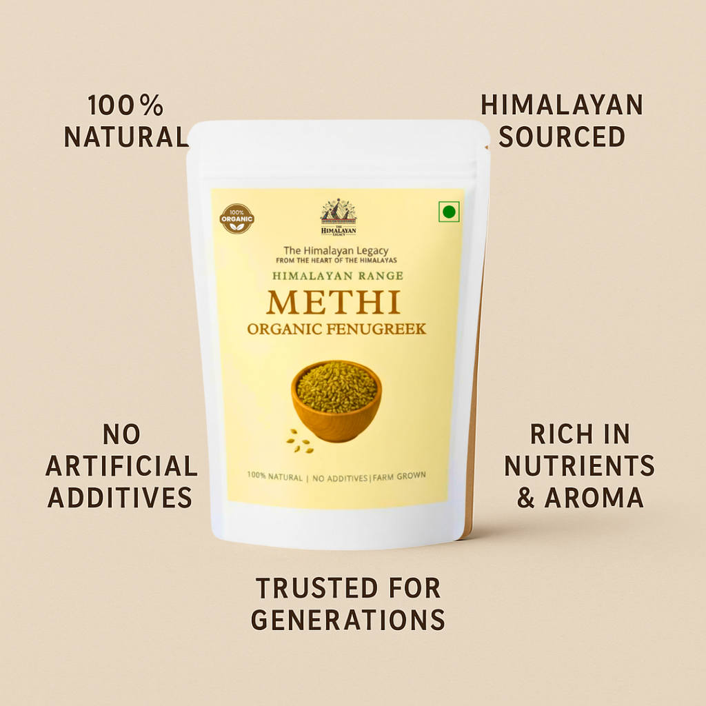 Himalayan Methi Seeds – Whole Fenugreek from Mountain Farms