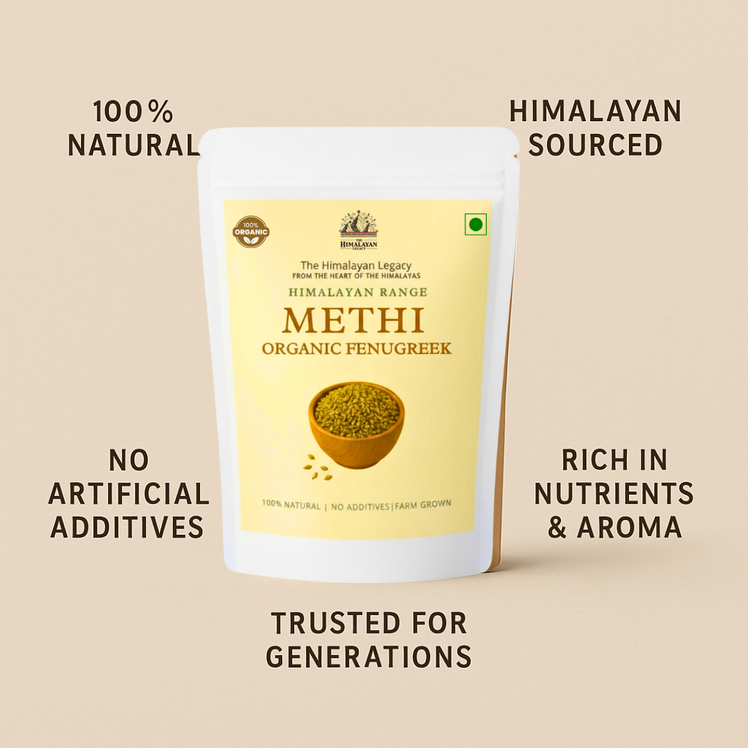 Himalayan Methi Seeds – Whole Fenugreek from Mountain Farms