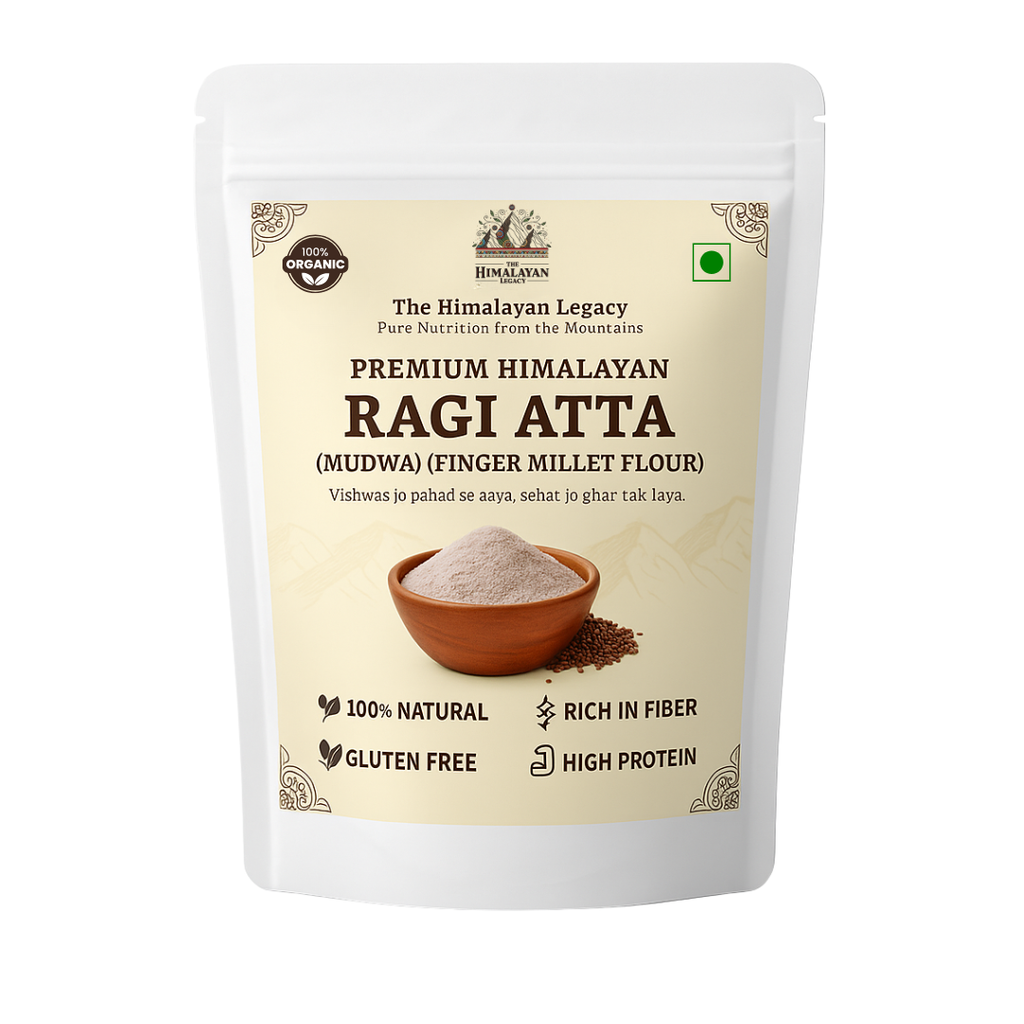 The Himalayan Legacy Whole Ragi (Finger Millet/Madua/Nachni) Grain | Gluten-Free,High Calcium Ragi