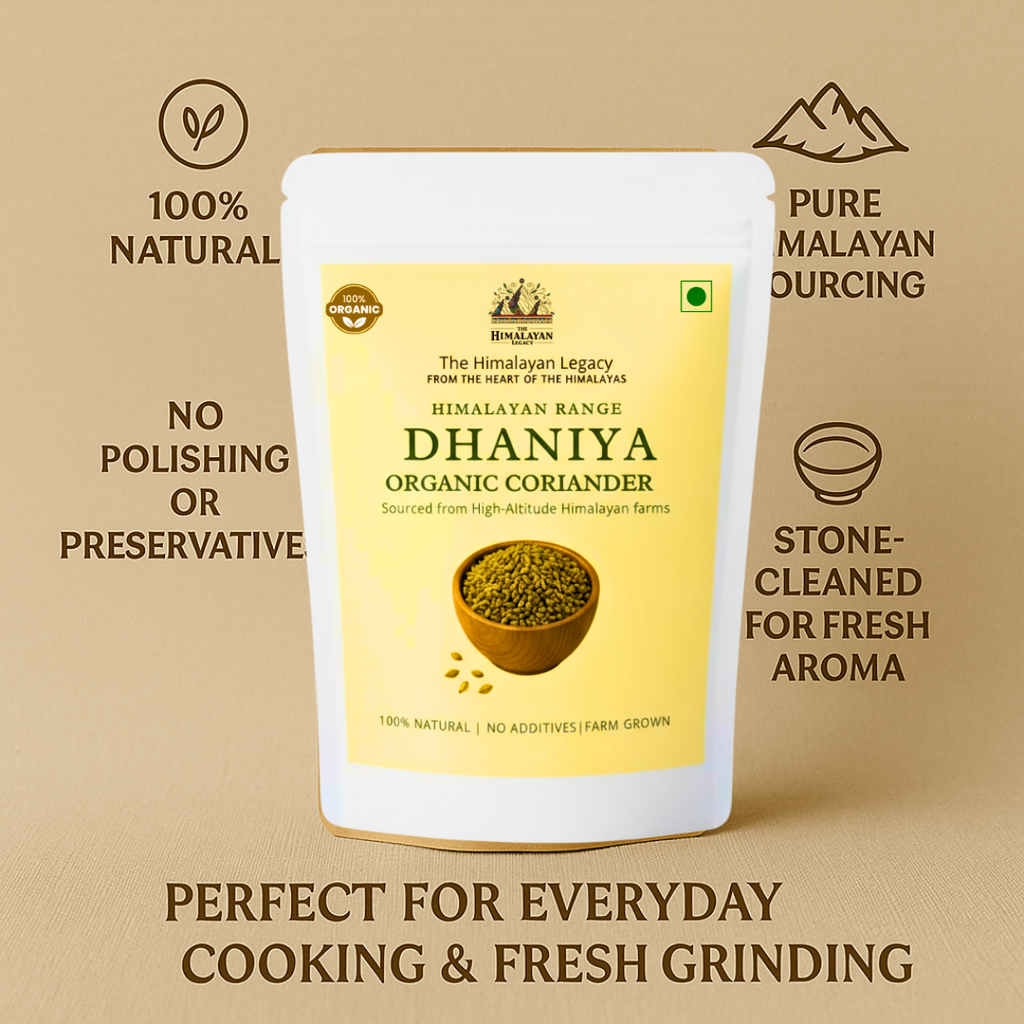 Himalayan Dhania/Coriander Seeds – Aromatic Coriander Seeds from Mountain Farms