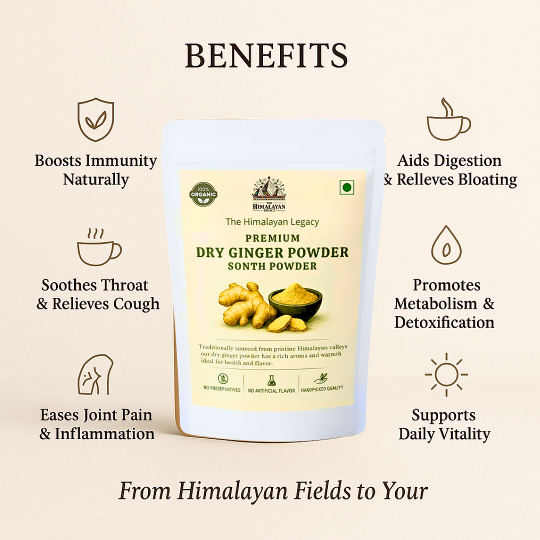 Himalayan Saunth Powder | Pure Dry Ginger Powder from Himalayas