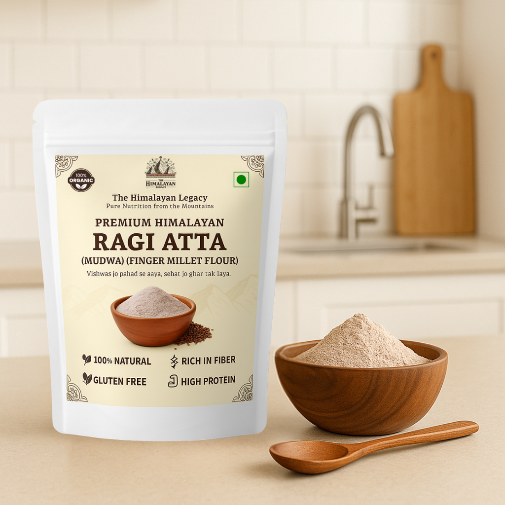 The Himalayan Legacy Whole Ragi (Finger Millet/Madua/Nachni) Grain | Gluten-Free,High Calcium Ragi